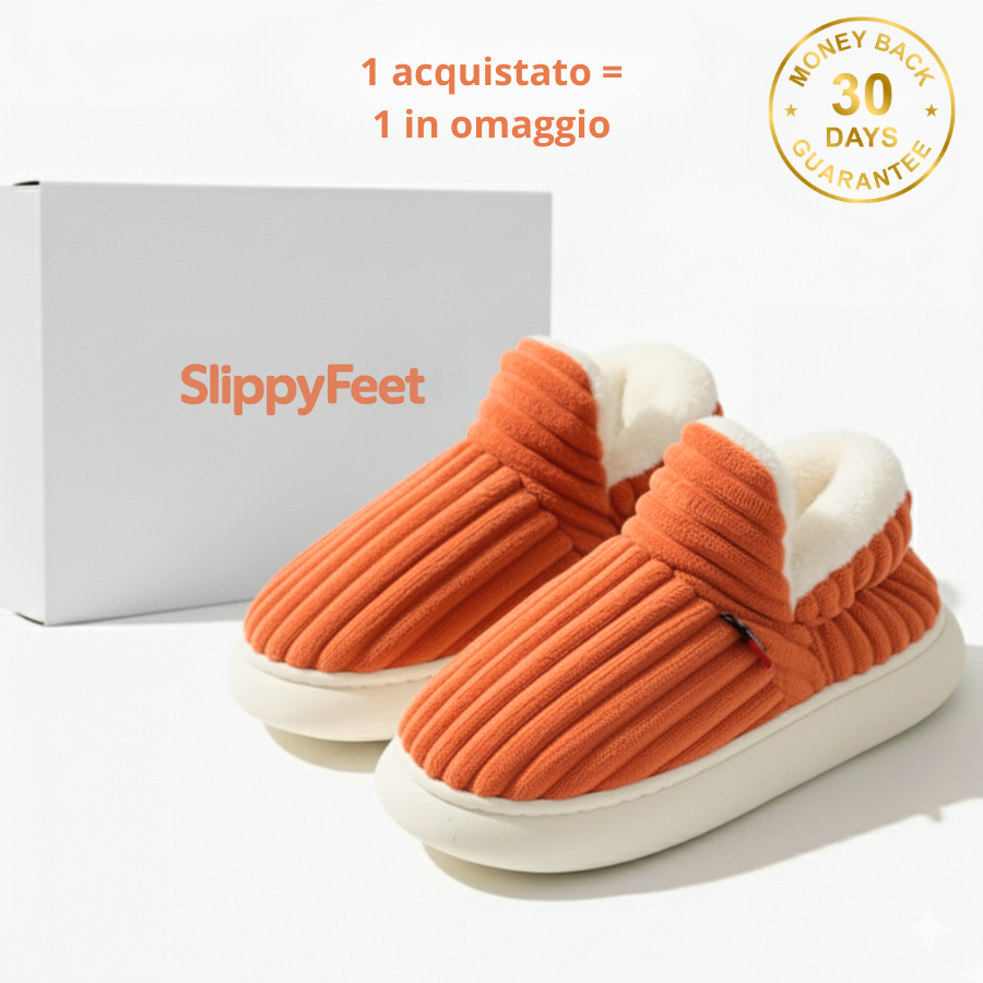 SlippyFeet – Il comfort che coccola i tuoi piedi ogni giorno